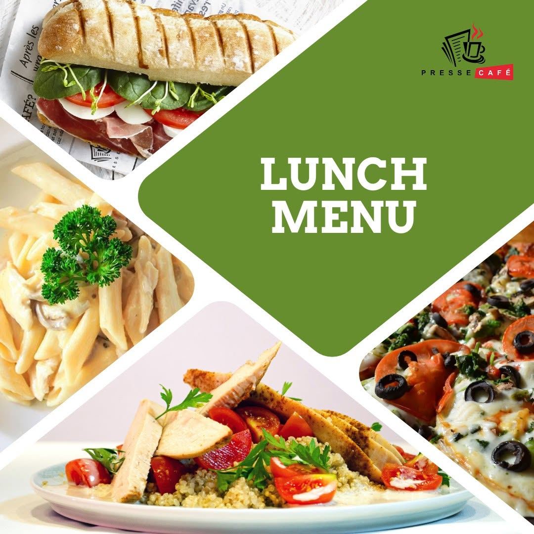 Lunch Menu